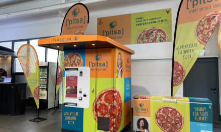 [‘pitsa]: Steinofenpizza aus dem volldigitalen Automaten